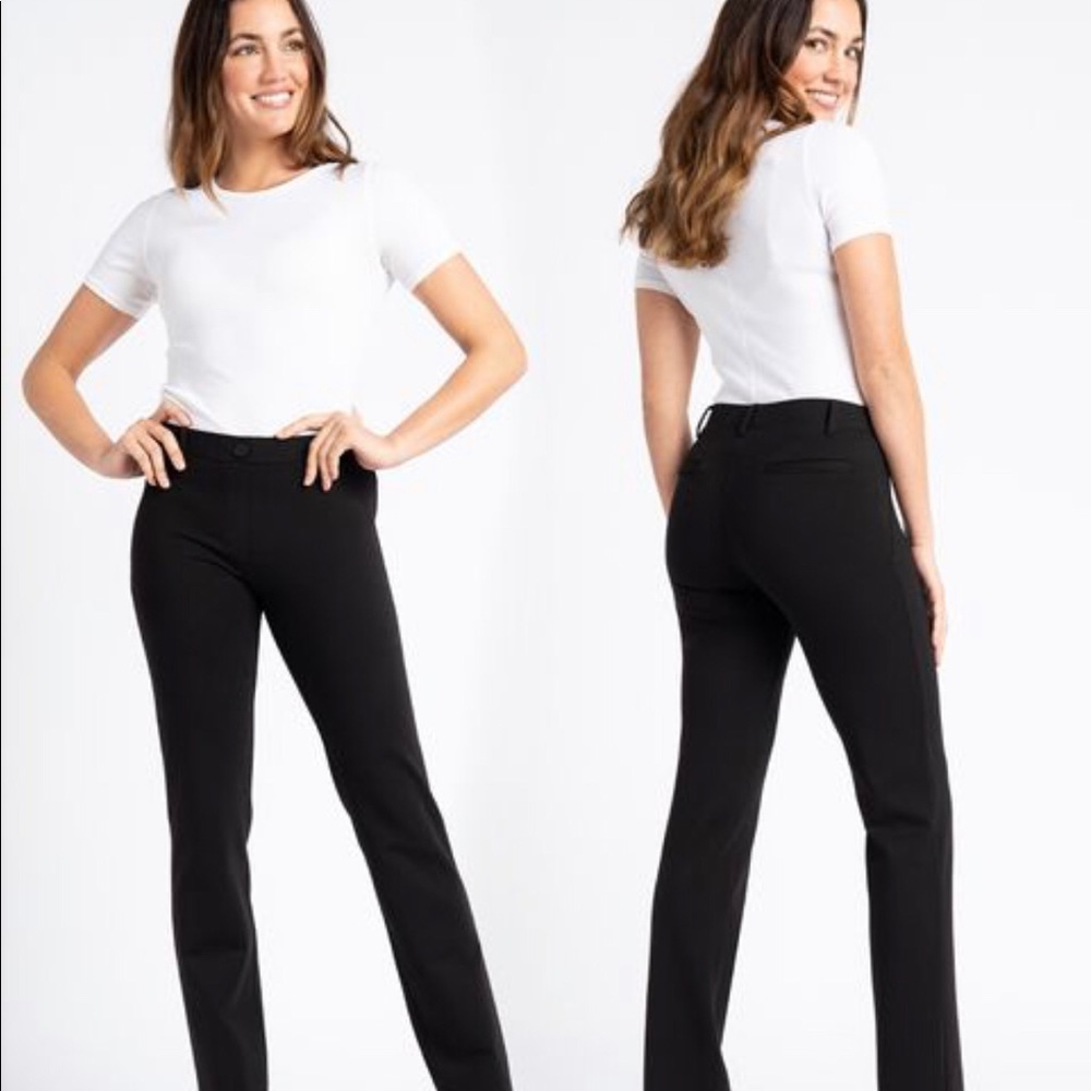 Beta brand straight leg dress yoga pants